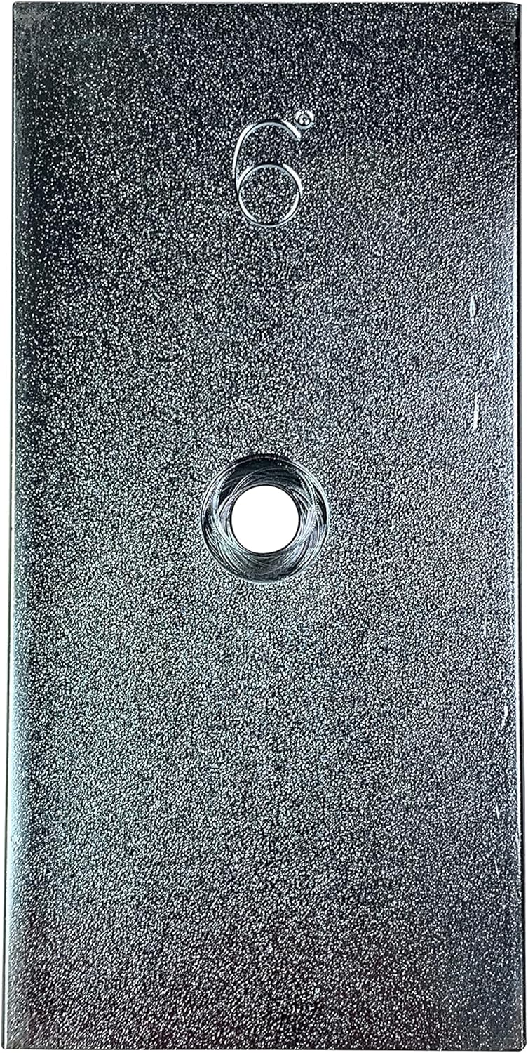 3" Wide Steel Degree Shims - Set of 2 (6° Degree)