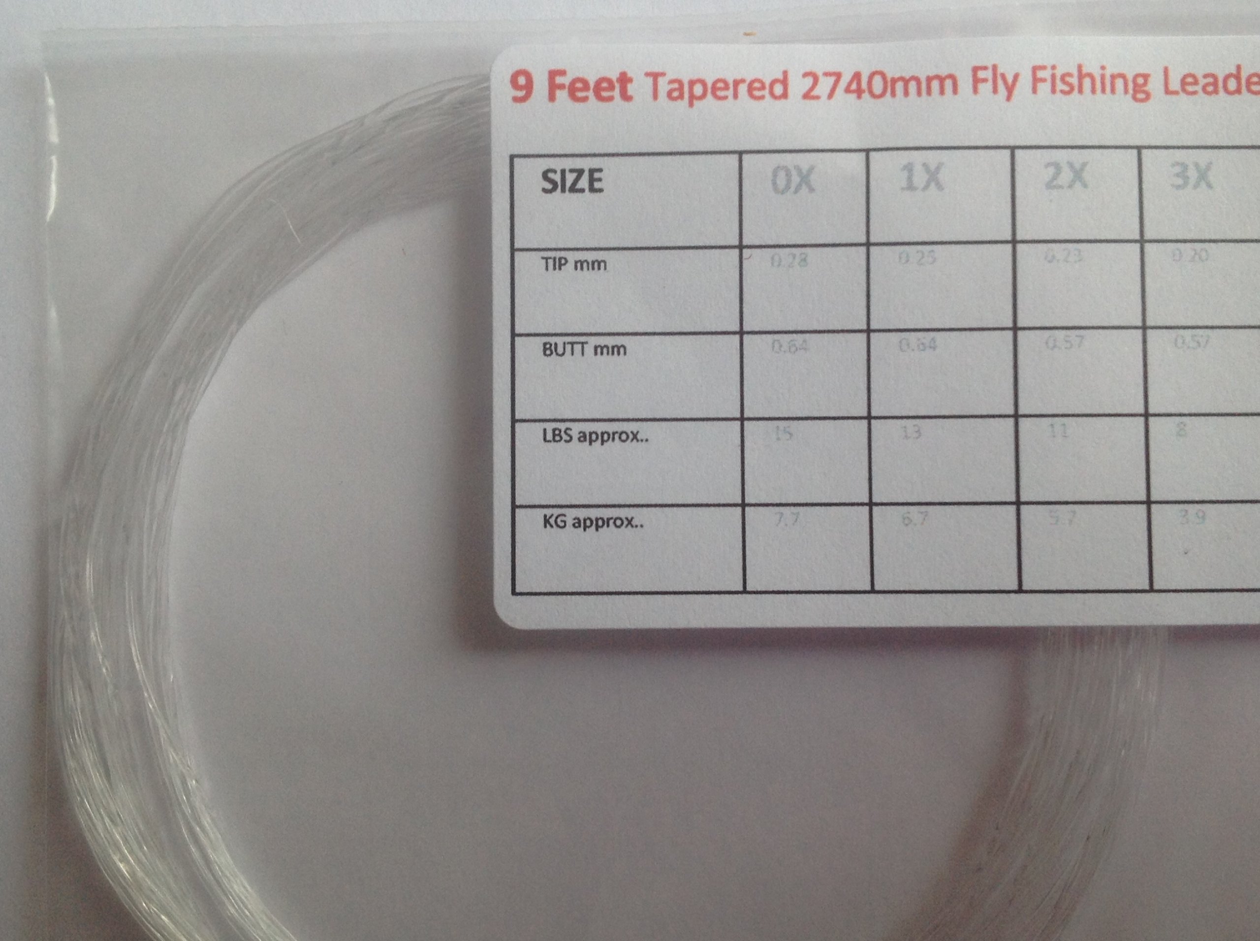 Raprance Fliegenfisch-Vorfach - Vorgebunden & Konisch Für Bessere Würfe