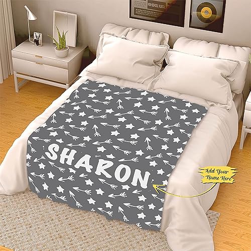 Miniatura 2 de Manta personalizada con nombre para niños pequeños, niños y niñas, regalo de familia, amigos, familiares para cumpleaños, Navidad, manta de forro