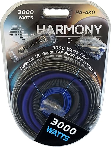 Miniatura 7 de Harmony Audio Kicker Bundle Comp C10 Triple 10" Subwoofer Cargado 1500 W Subbox Enclosure & Harmony HA-A1500.1 Amp
