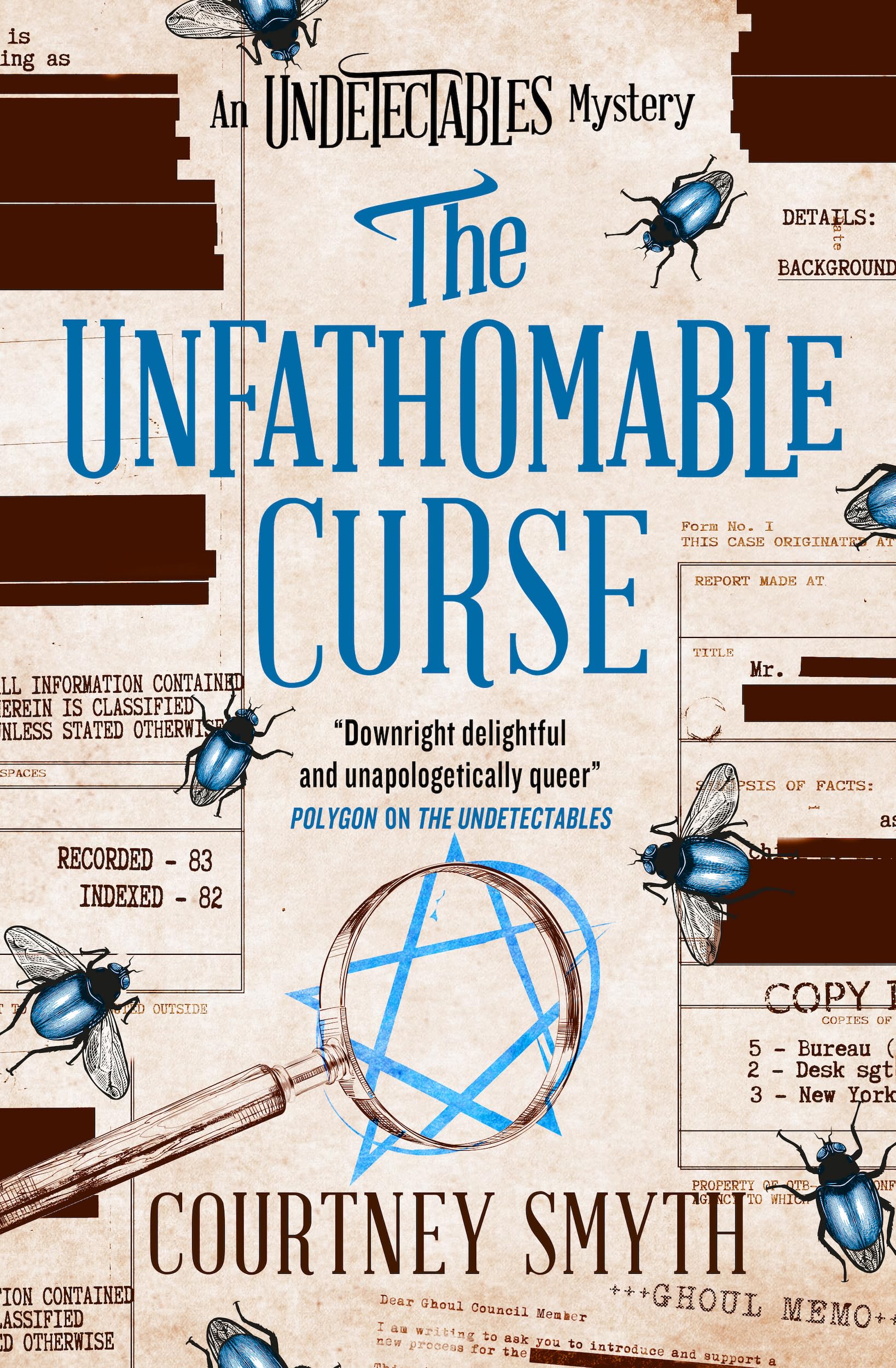 Courtney Smyth - Paperback Book - The Unfathomable Curse - White