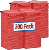 Vista 19 de FIXSMITH Paño de Limpieza de Microfibra - Paquete de 48, Toallas de Limpieza Multifuncionales, Tamaño: 12 x 16 pulgadas, Trapos de Limpieza