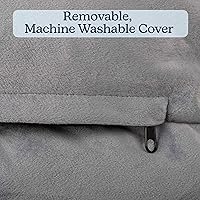 Vista 5 de PETMAKER Orthopedic Dog Bed - 42in Dog Couch Bed with Supportive Wraparound Bolster and Removable Washable Cover - Egg-Crate Foam Extra Large Dog