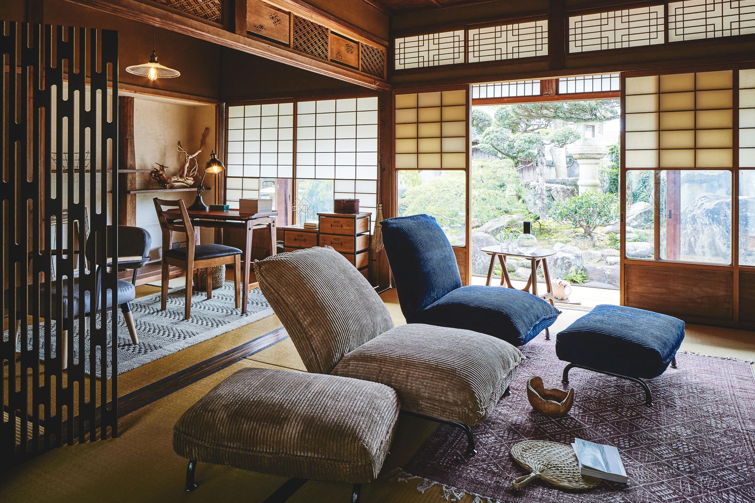 Amazon | 東谷(Azumaya-kk) ネイビー 商品サイズ:W70×D47×H30