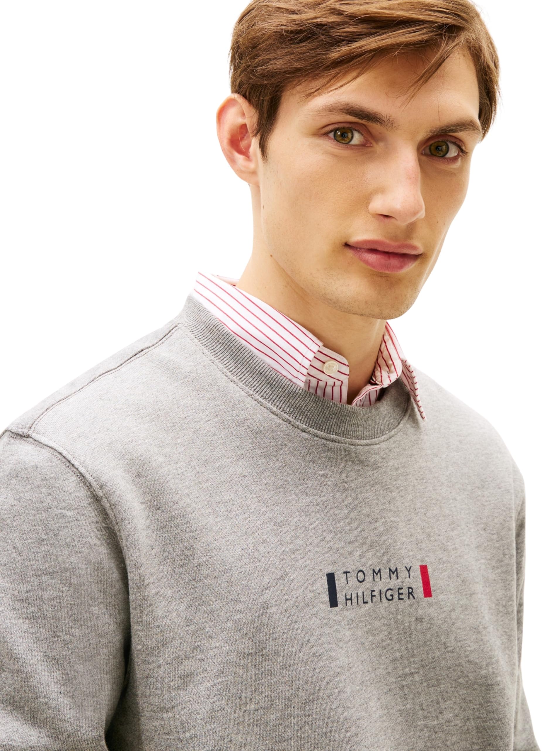 Tommy Hilfiger Bluza z kapturem Mężczyźni Brand Love Sweatshirt Mw0mw41428