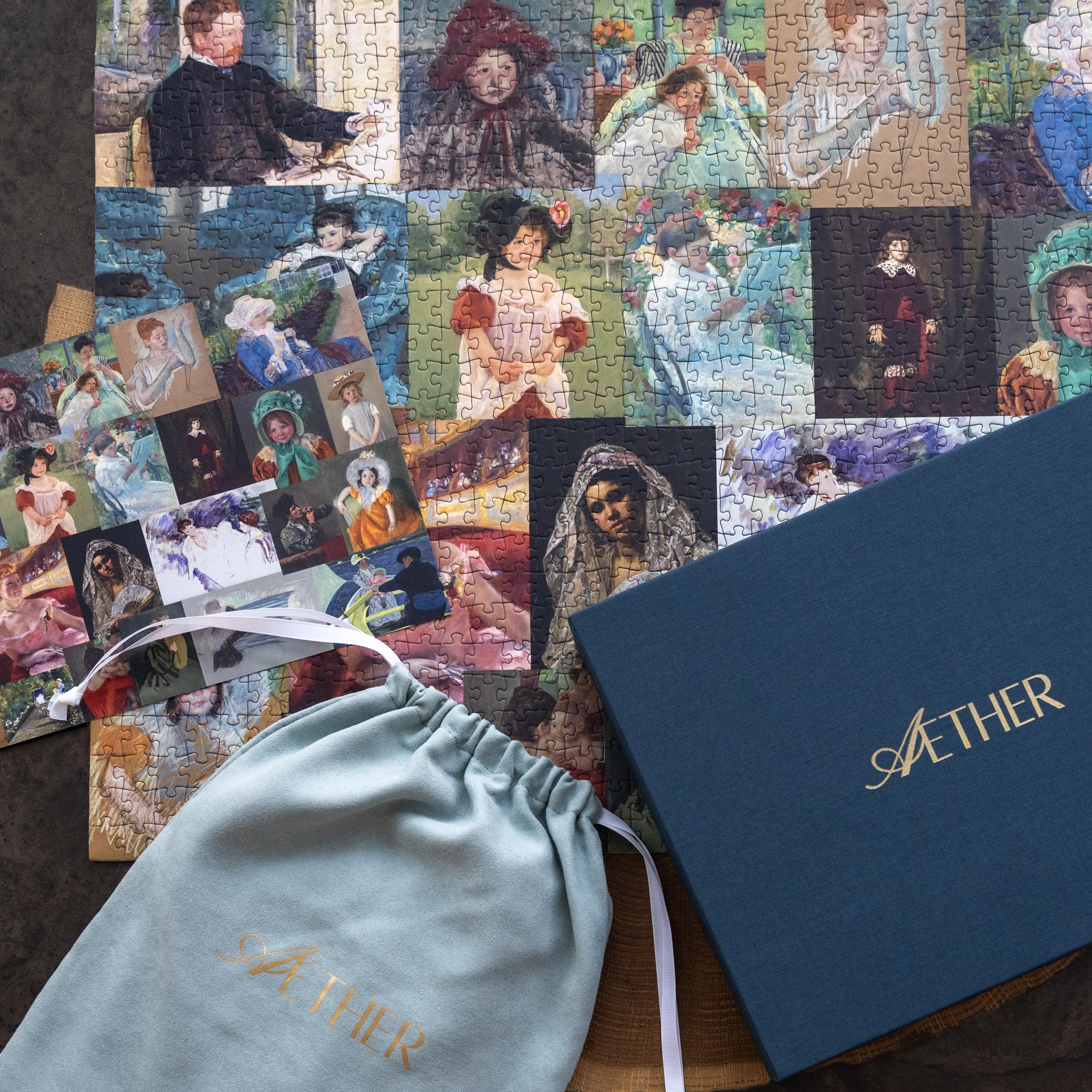 Amazon | エーテルパズル - アメリカ印象派:メアリーカサットの作品