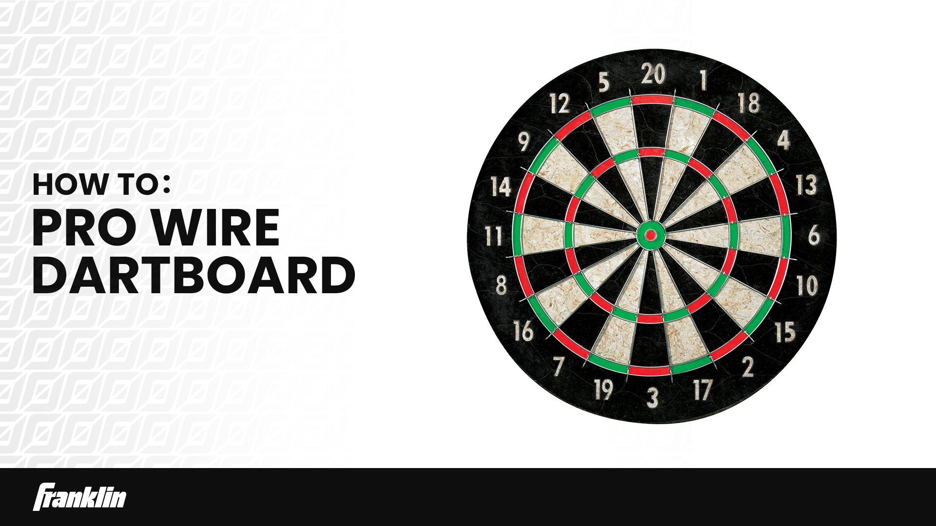 Amazon.com : Franklin Sports Bristle Dartboard - 18