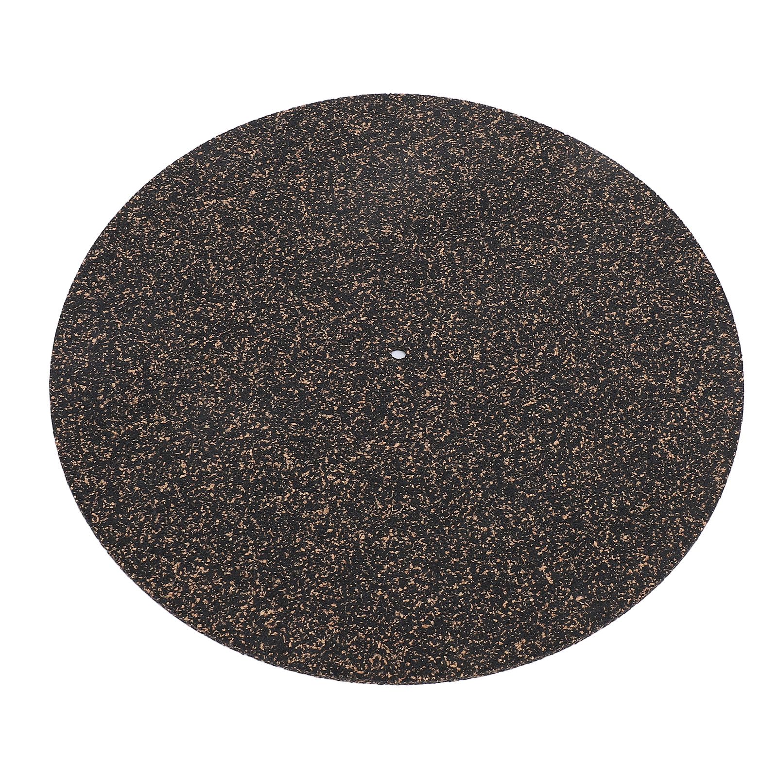 Kurk Draaitafelmat, 4 Mm Dikke Verzonken Draaitafelschotel Kurkmat, Antistatische Slipmat voor Gedempte Resonantie voor 12 Inch LP-platenspelers Audiofiel Verminder Ruis