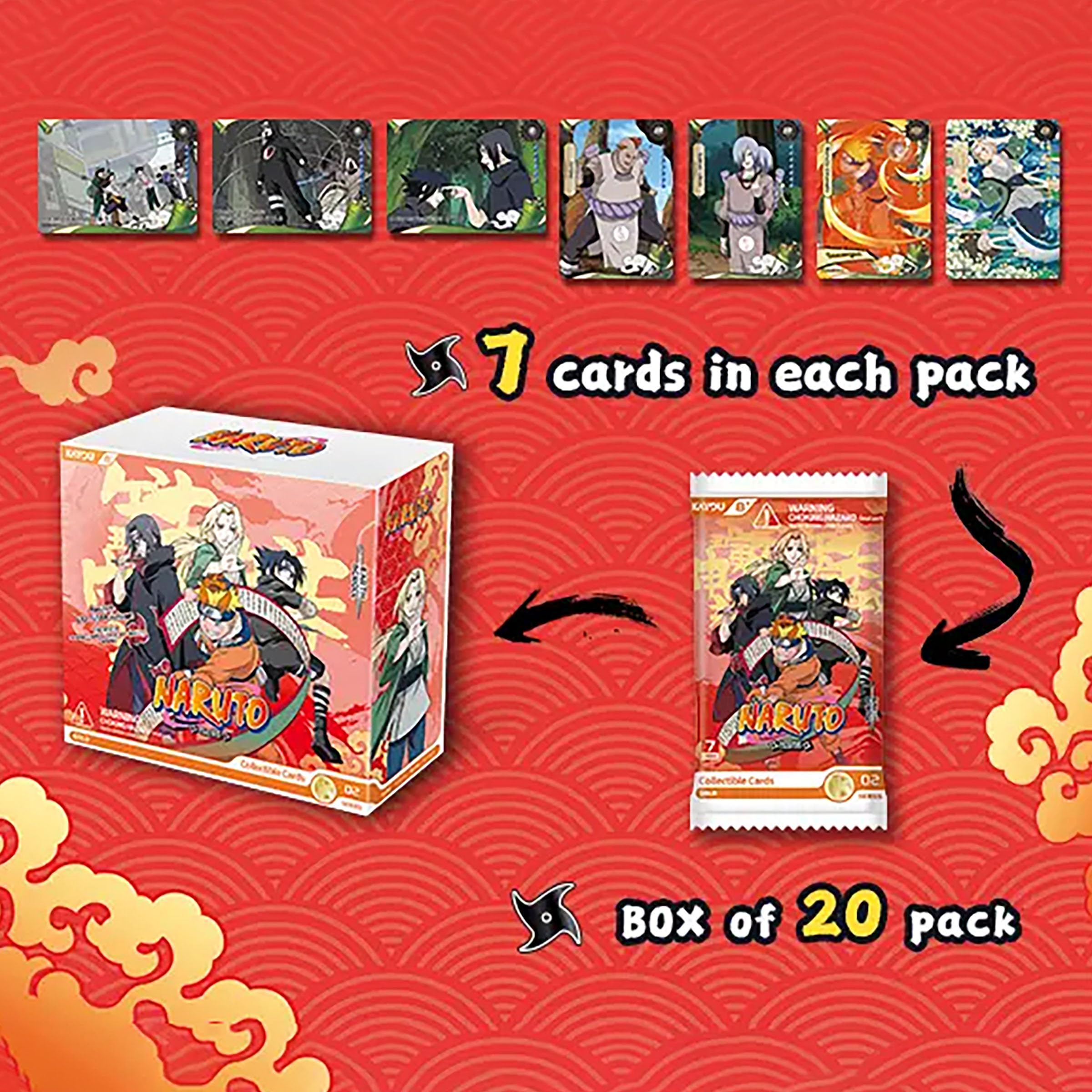 Amazon.co.jp: KAYOU ナルト-スムリティ コレクタブルカード-地の巻
