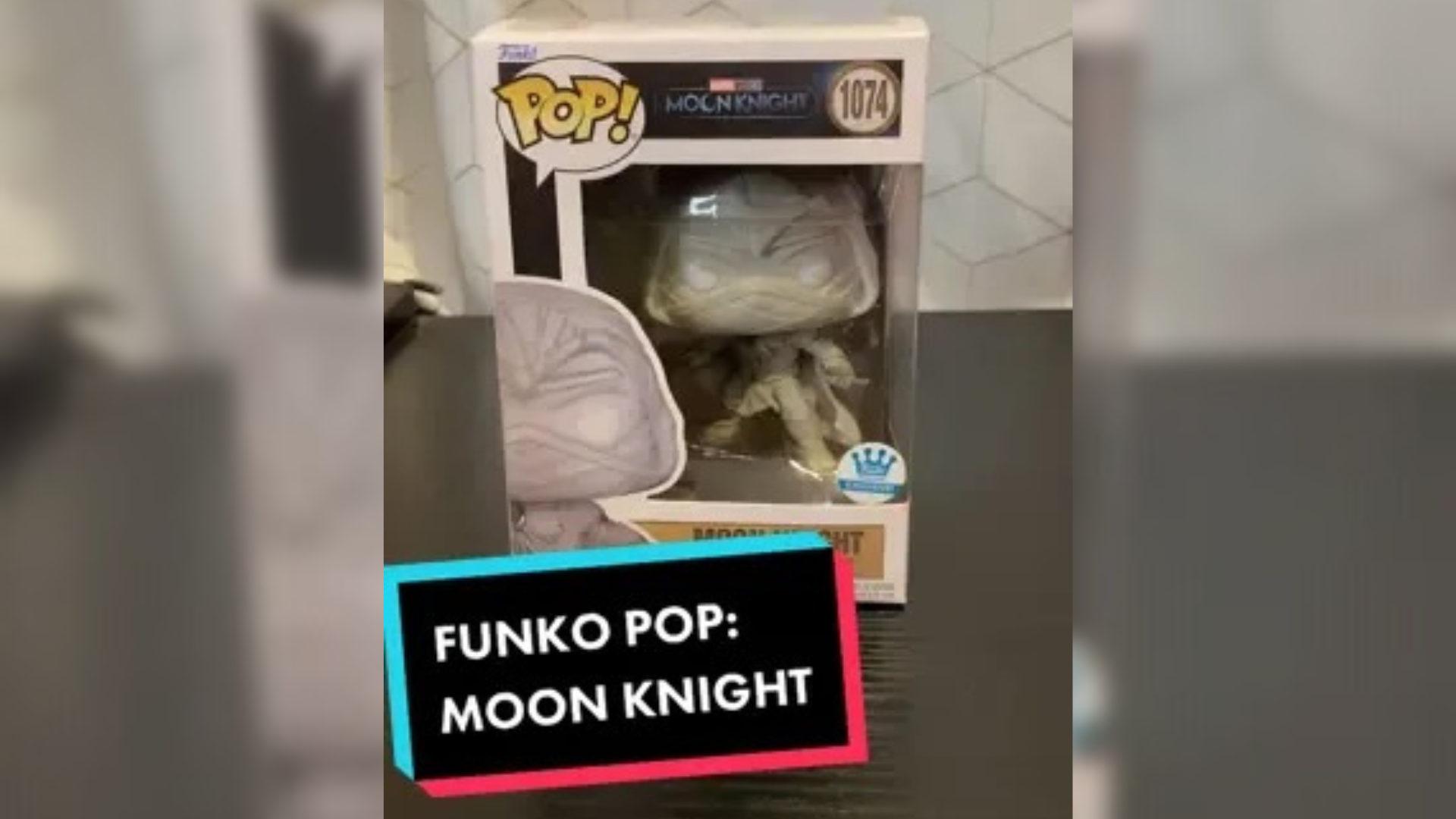 Watch Moon Knight Exclusive Funko Pop Unboxing on Amazon Live
