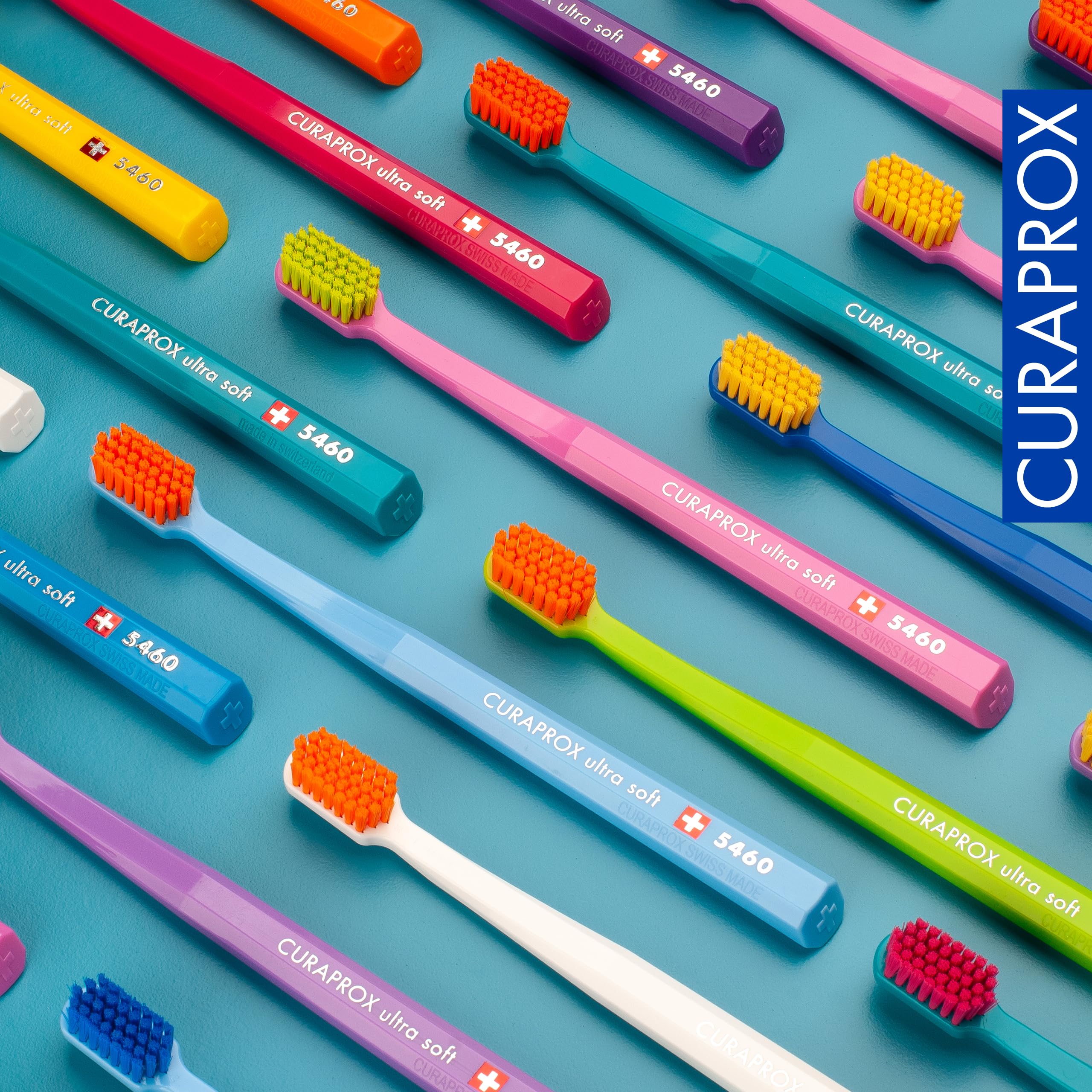 Curaprox CS 5460 Spazzolino ultra-morbido Gomma per adulti e cura dei denti Setole Curen pulizia delicata