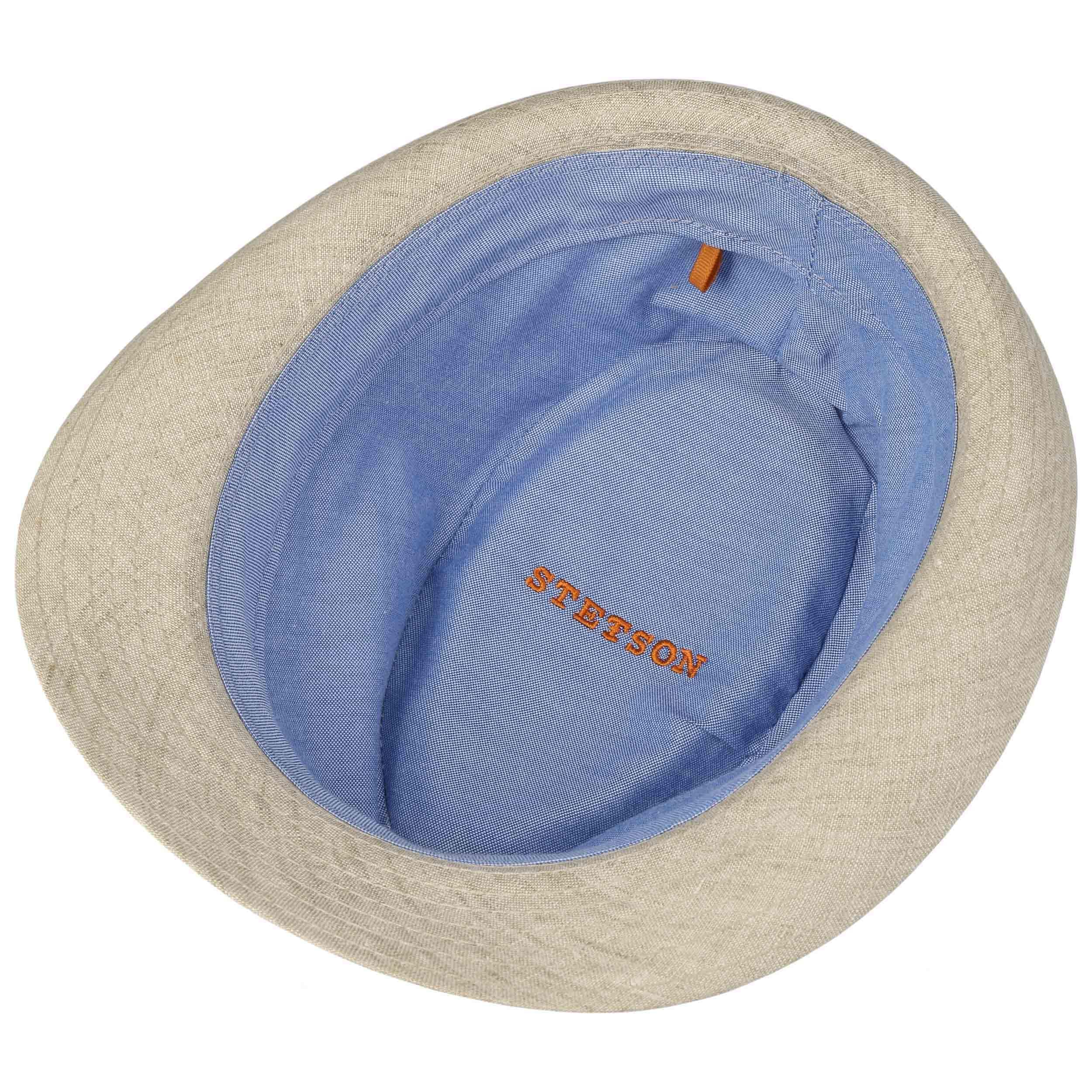 Stetson Geneva Trilby Hut Made in Italy Damen Herren Frühling Sommer