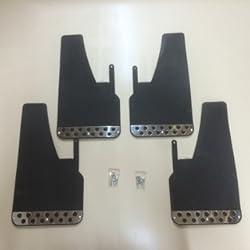 Guardabarro Delantero Citroen C3 Rally guardabarros negro x 4ajuste universal guardabarros