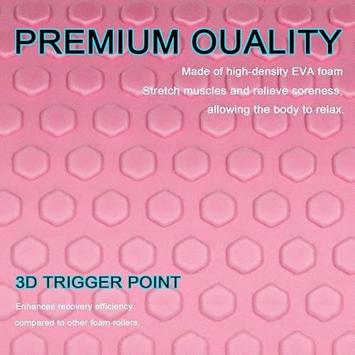 Miniatura 2 de Rodillo de espuma grande de 23.6  - Columna sólida de yoga EPP de alta densidad, diámetro de 5.9 pulgadas para estiramiento de cuerpo completo y