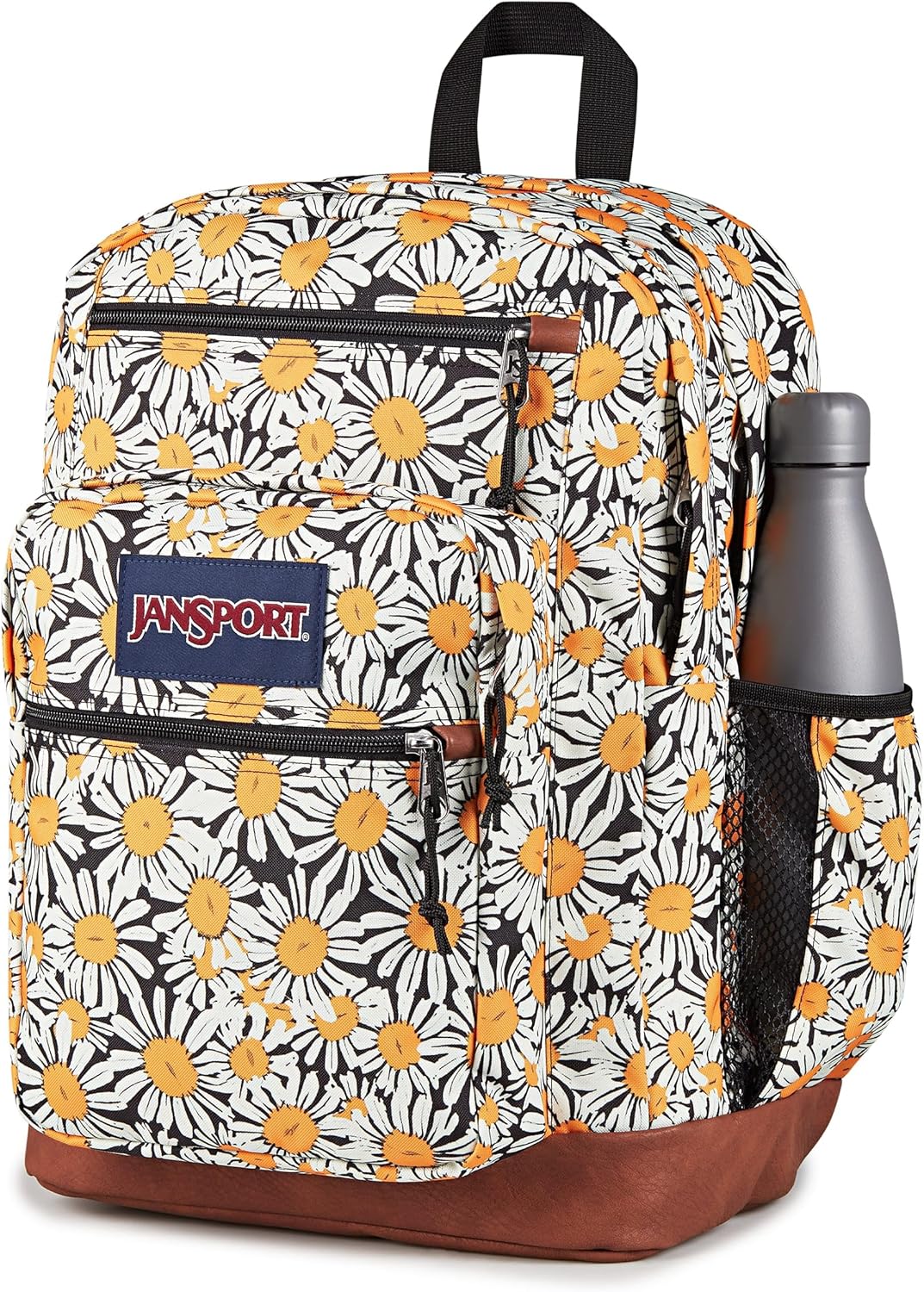 JanSport Cool Backpack with 15-inch Laptop Sleeve, Large Computer Bag Rucksack with 2 Compartments, Ergonomic Straps, Daisy Dreamscape