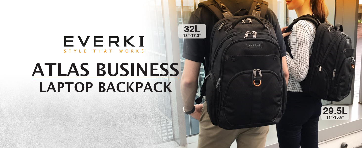 Amazon.com: EVERKI Atlas Business 32L Laptop Backpack – Travel