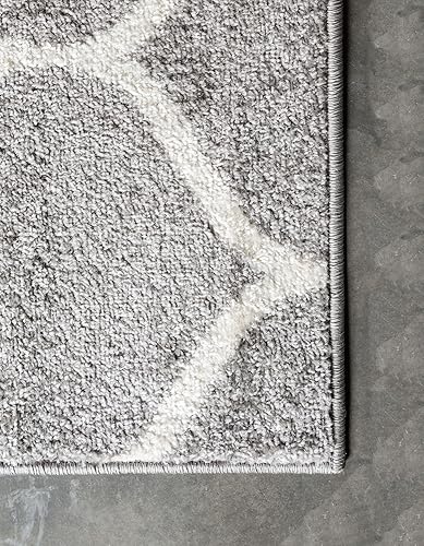 Miniatura 82 de Rugs.com Lattice Frieze Collection Alfombra – 4 x 6 pies, alfombra mediana negra perfecta para salas de estar, comedores grandes, planos abiertos