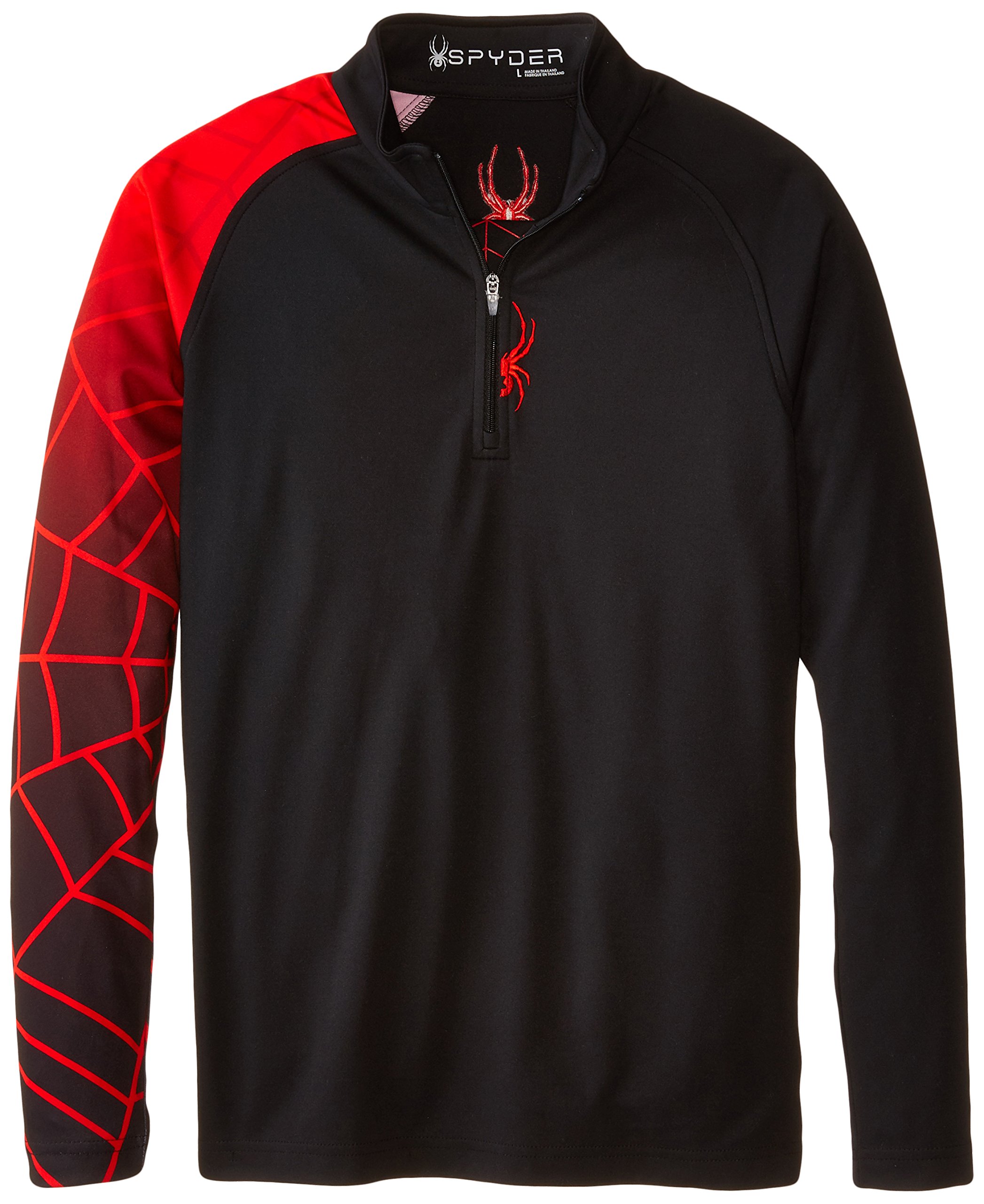 Spyder Chłopięca koszulka liniowa Web Dry W.E.B.T-Neck