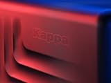 Kappa Large Trolley Suitcase - Hard Shell, 360° Wheels, TSA Lock, Black Travel Luggage - Spacious Check-in Case - 4