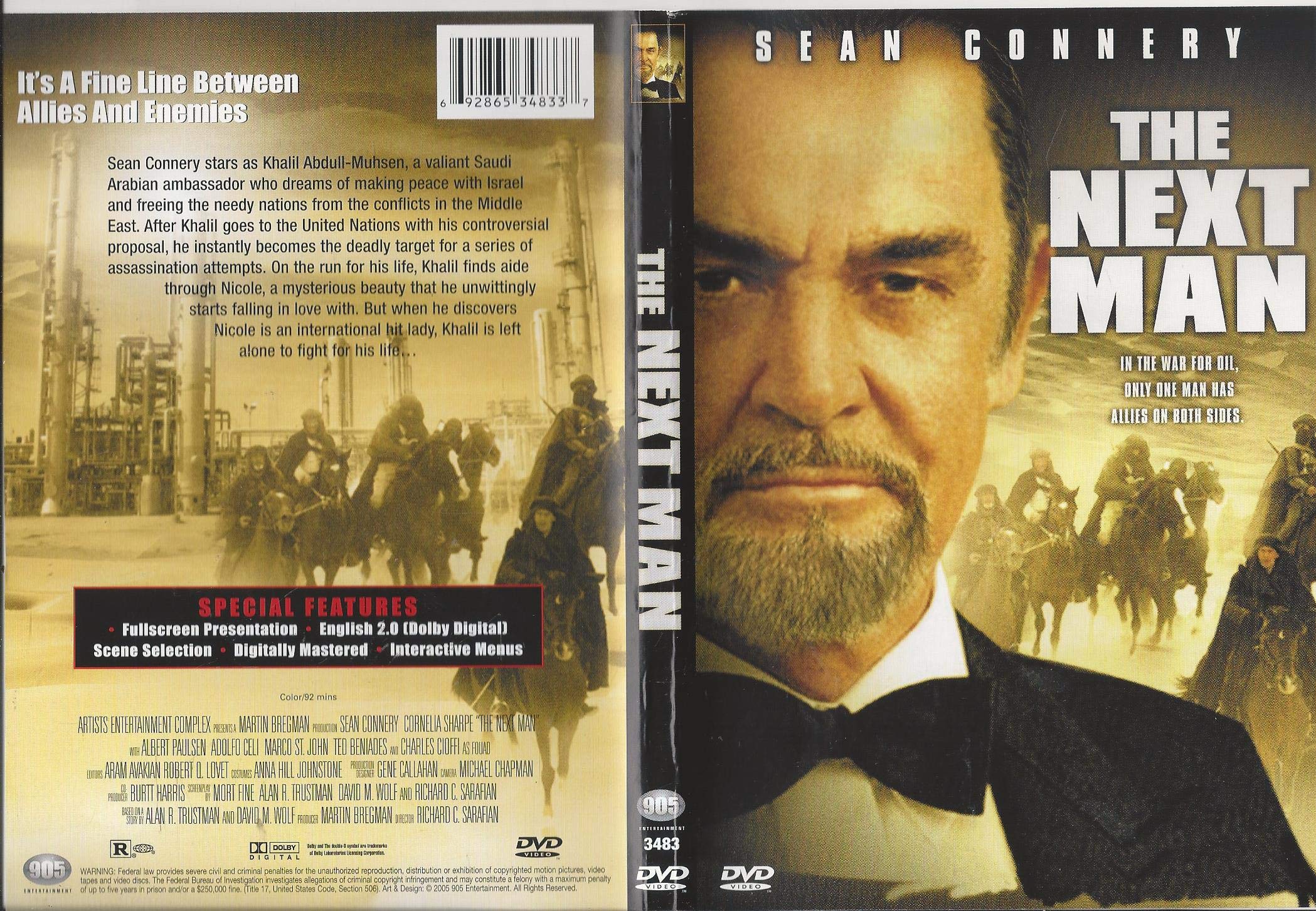 The Next Man [Import]: Amazon.ca: Sean Connery; Cornelia Sharpe