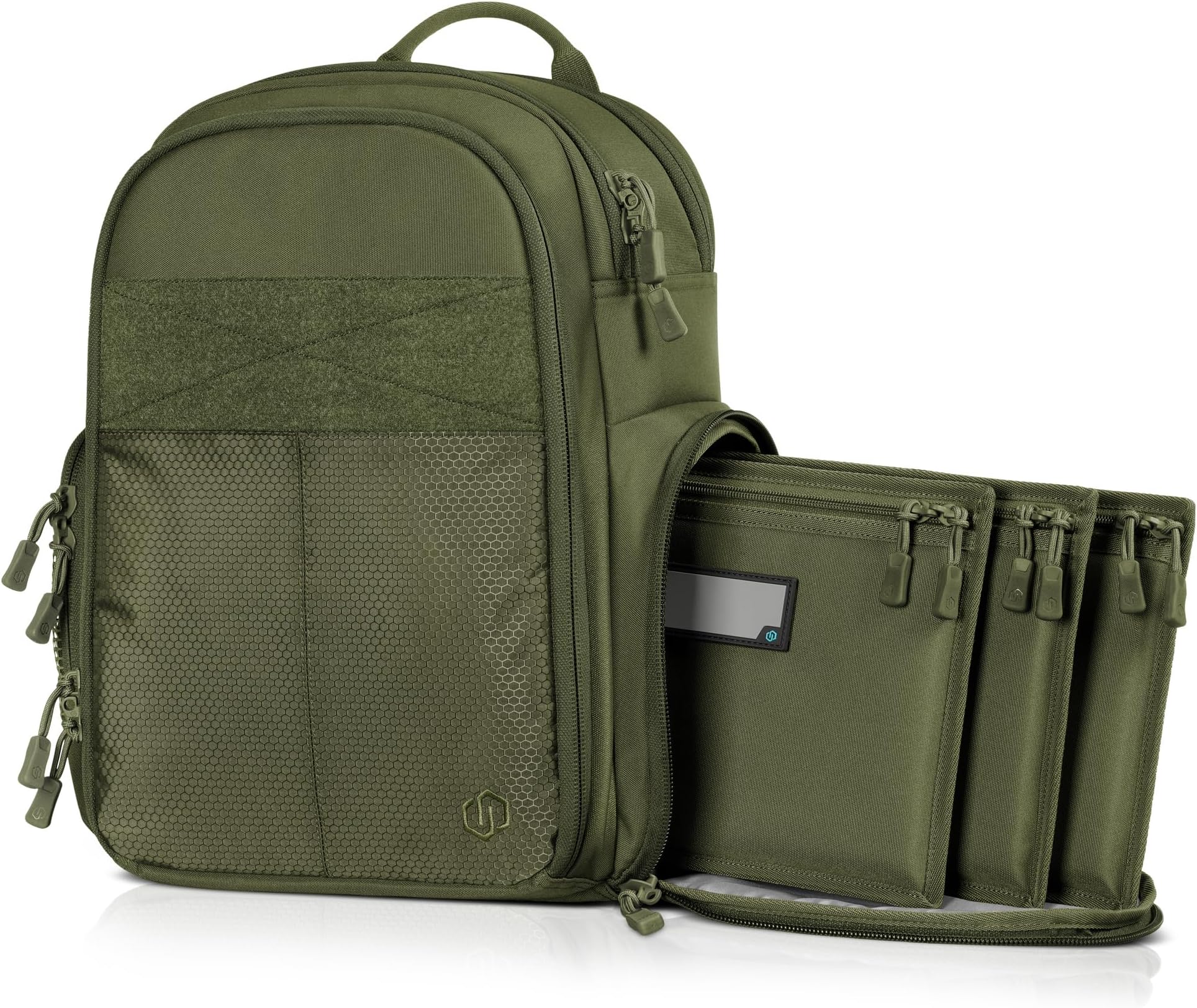 SEMA Compact Tactical Range Pistol Backpack w/ 3 Gun Rug Sleeve