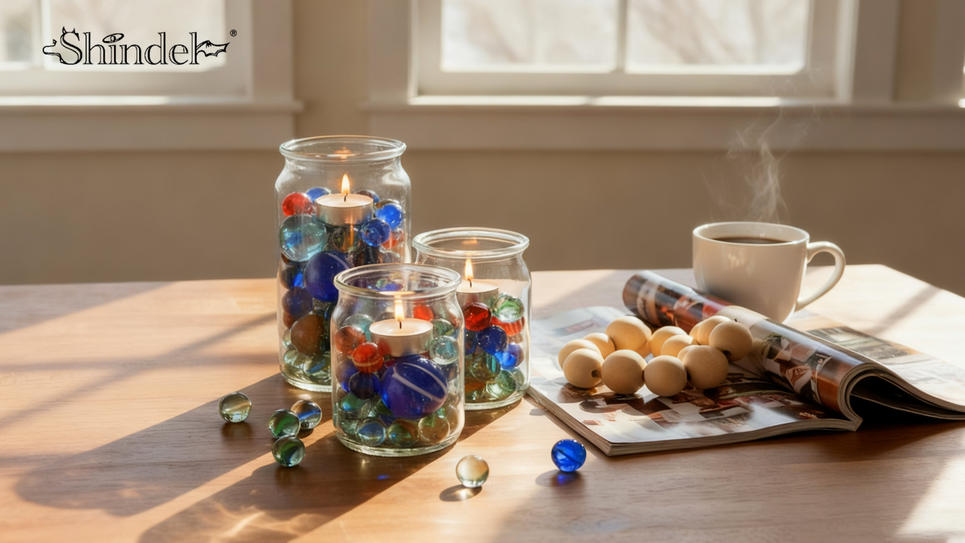 Amazon.com: Shindel 85 PCS Glass Marbles, Space, 4 Sizes Assorted