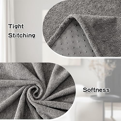 Miniatura 5 de MYSKY HOME Funda seccional para sofá para perros, 2 piezas de fundas para sofá en forma de L, funda para sofá lavable, protector de muebles, funda