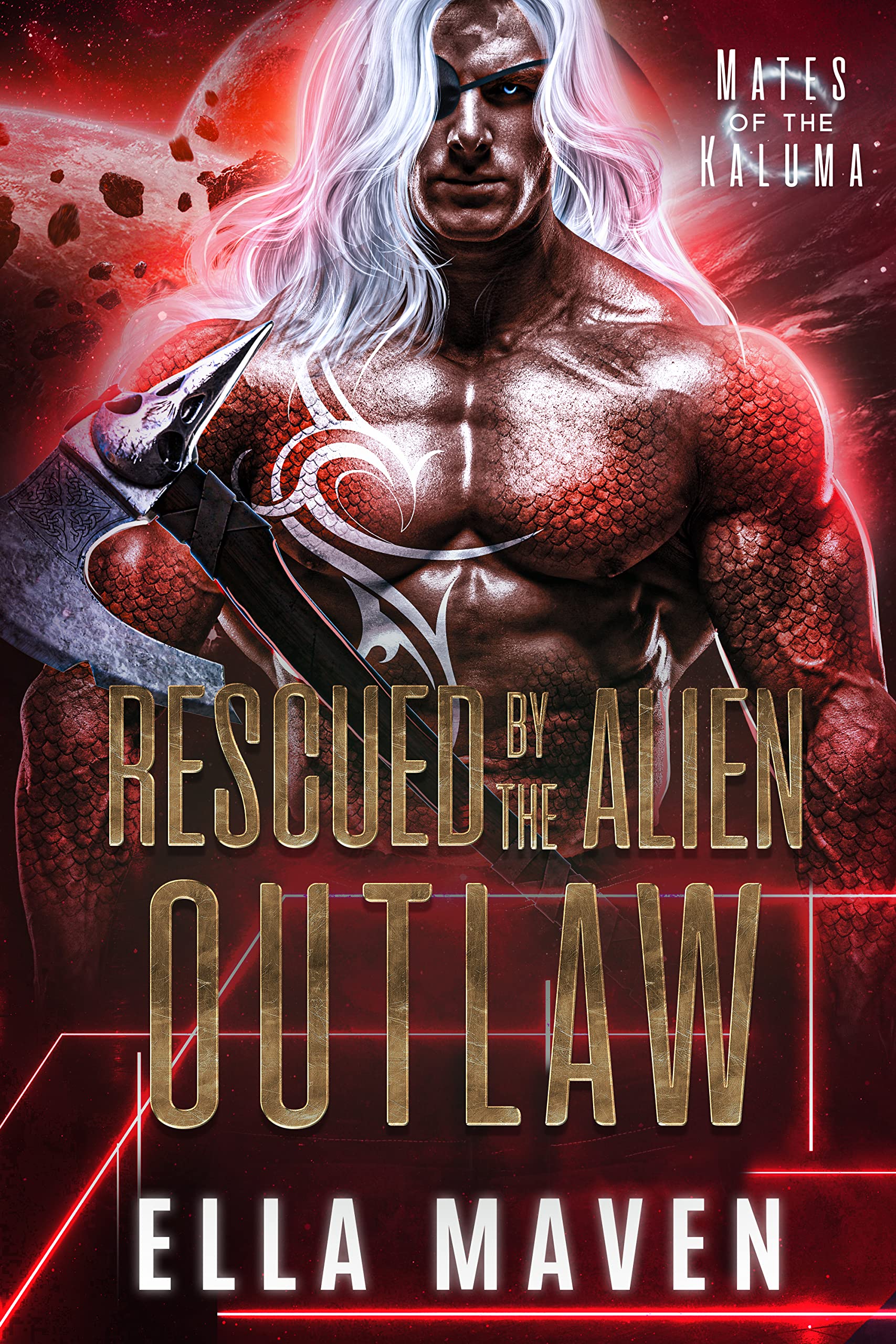 Cover of Rescued by the Alien Outlaw