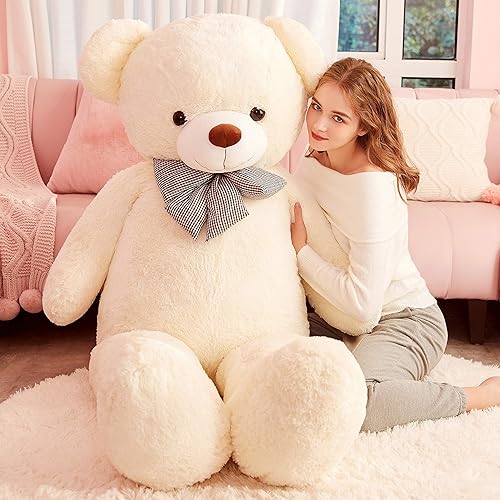 Miniatura 81 de IKASA Oso de peluche gigante (marrón, 70 pulgadas) Marrón,Rosa,Blanco,Negro,Morado,https:/ www.Yaxa/dp/undefined
