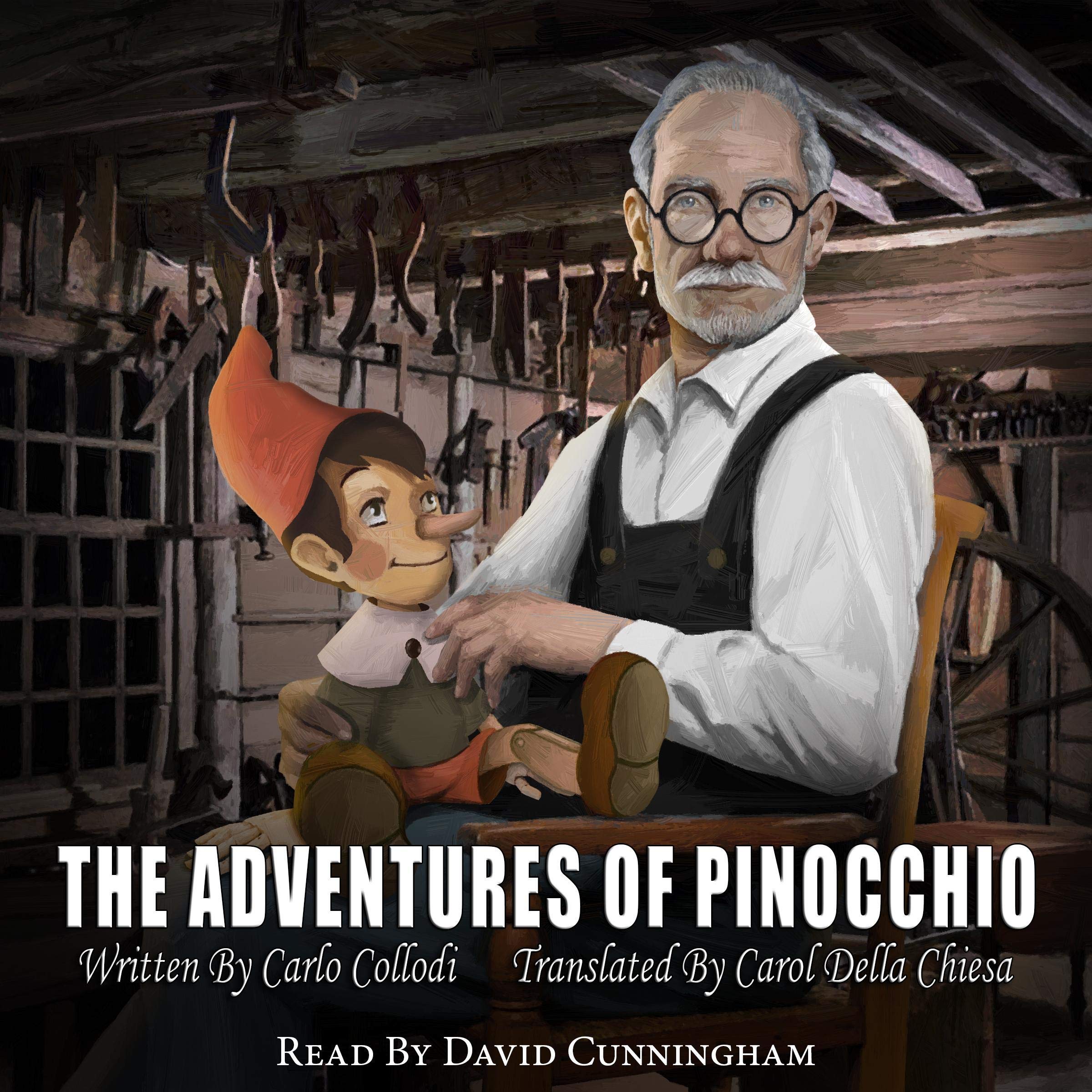 Cover art for The Adventures of Pinocchio