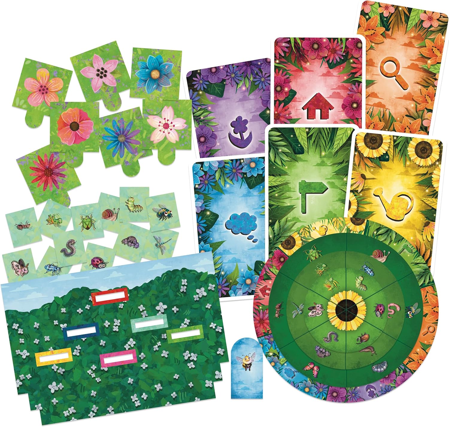 EXIT: Kids -The Great Bee-Scape | Fun, Puzzle Mystery Kids Game, 1-4 Players, Cooperative Nature Game, Riddles, Age 5+, by Kosmos
