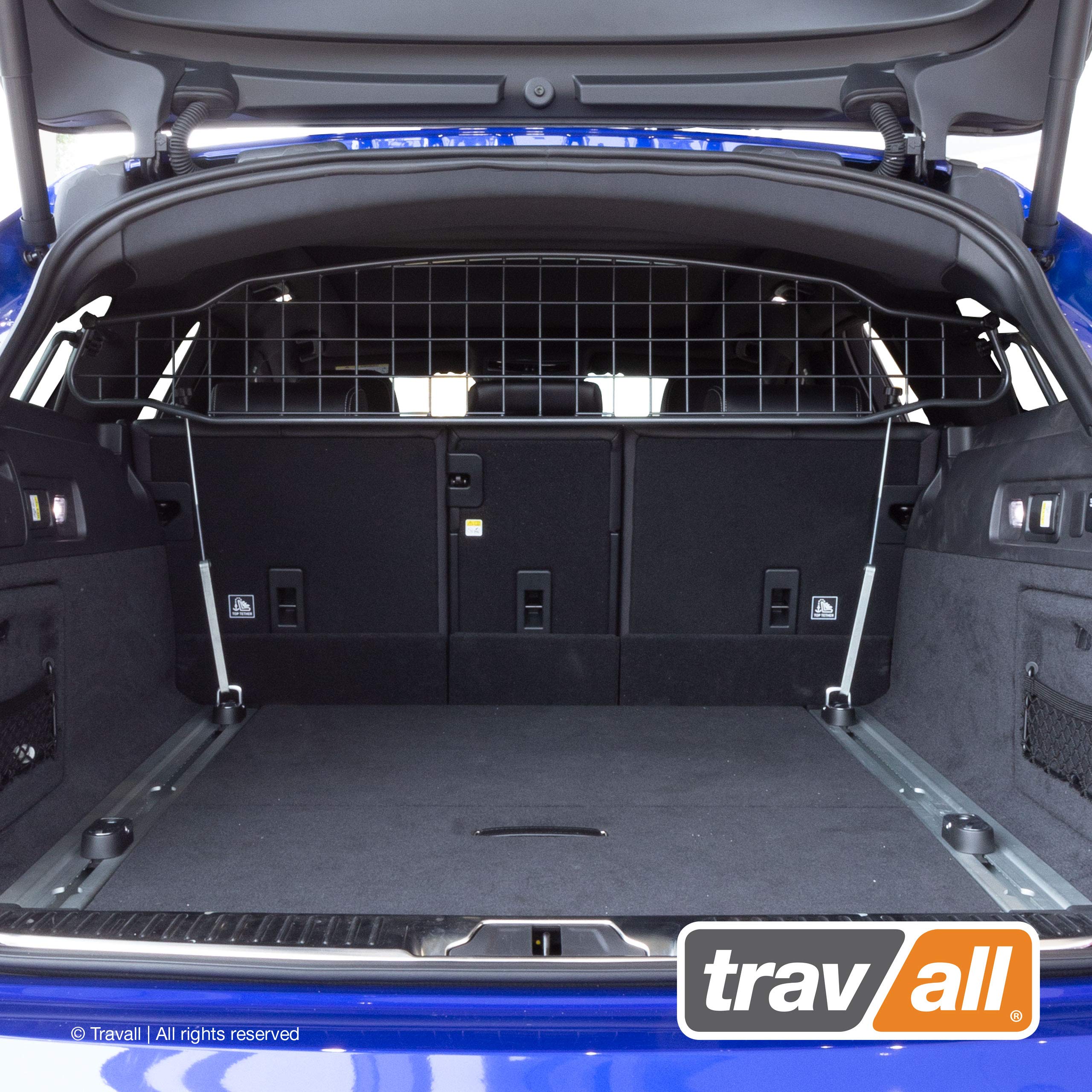 TravallGuard Compatible With Jaguar XF Sportbrake (2017-Current) TDG1614 - Vehicle-Specific Dog Guard Luggage Barrier Load Separator