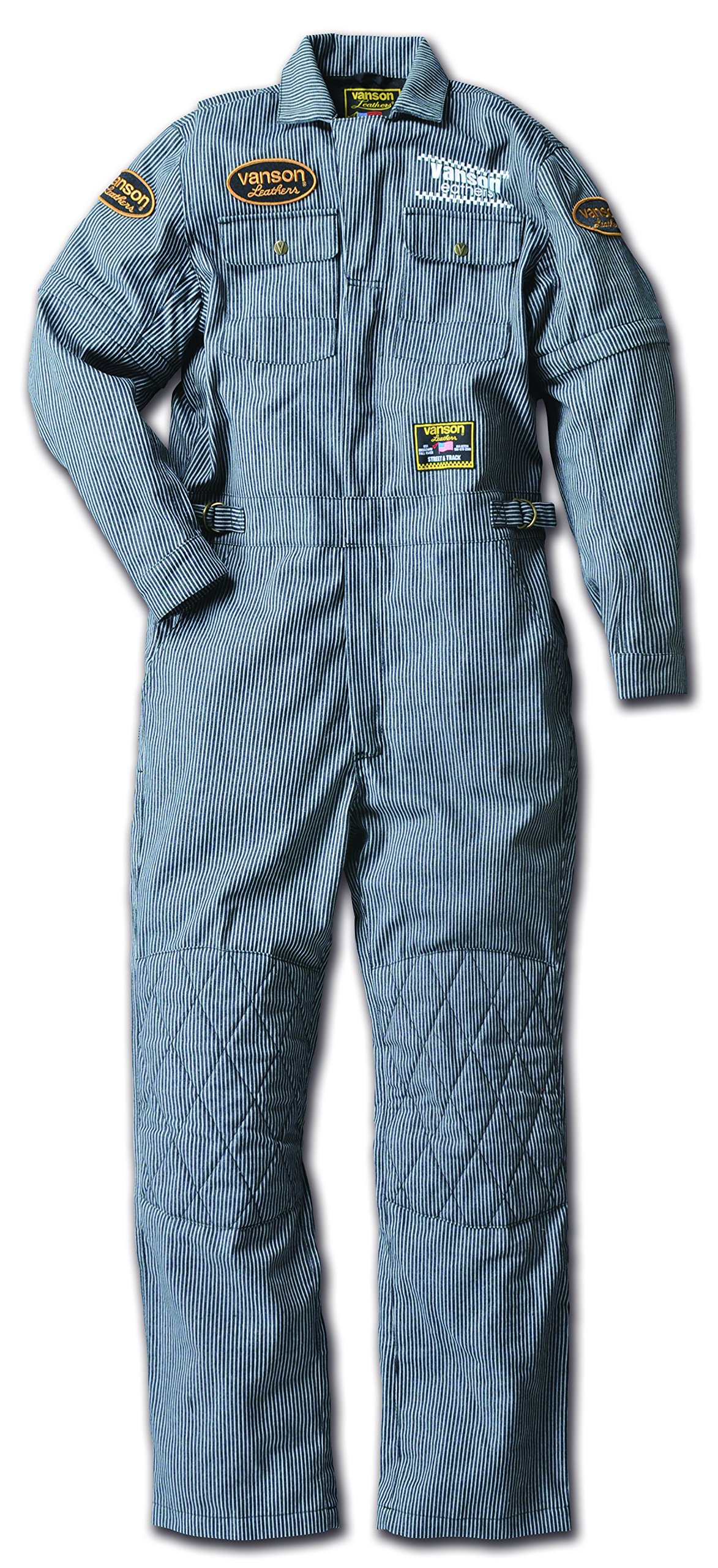Vanson Leathers ヒッコリー カバーオール デニムジャケット XL Vanson Leathers ヒッコリー カバーオール デニムジャケット XL