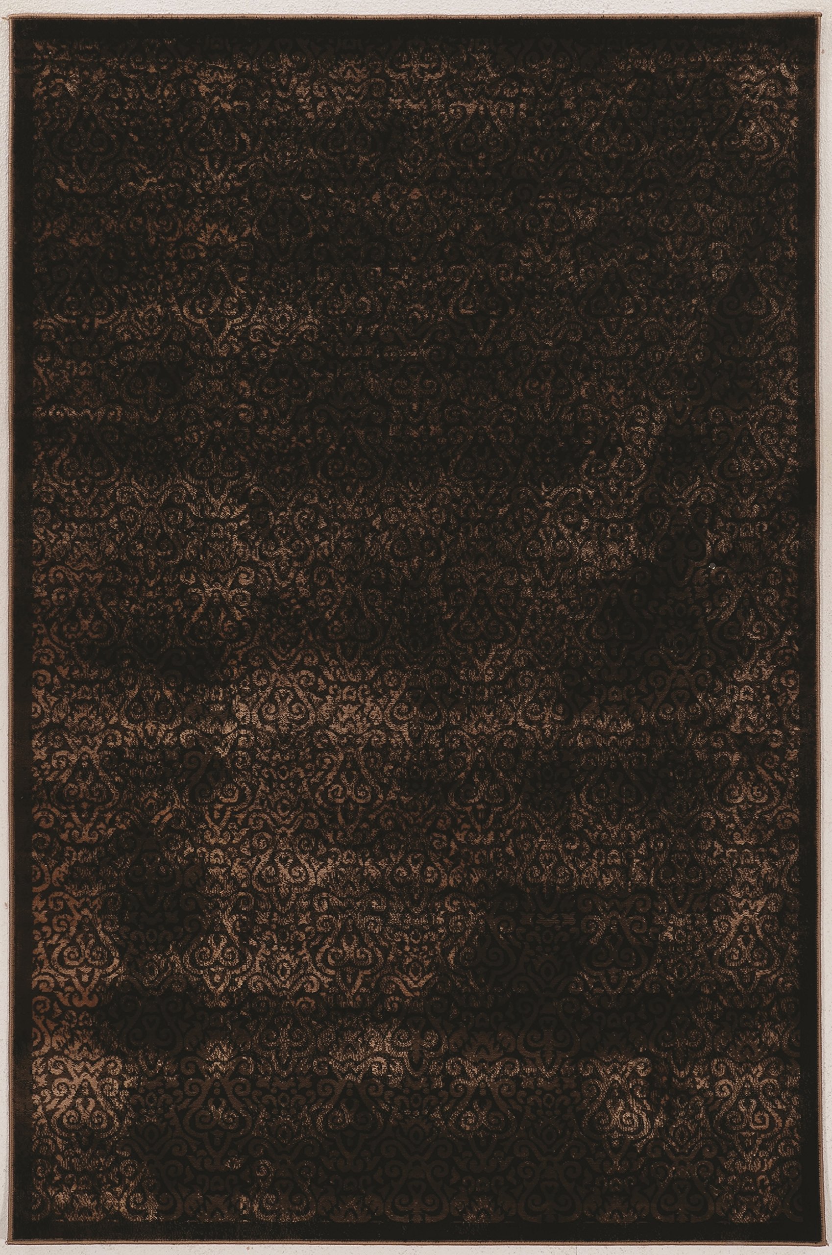 LinonVintage Collection Illusion Synthetic Rugs 2' x 3' Brown