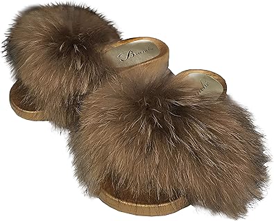 Kiki lux fur slide Clearance