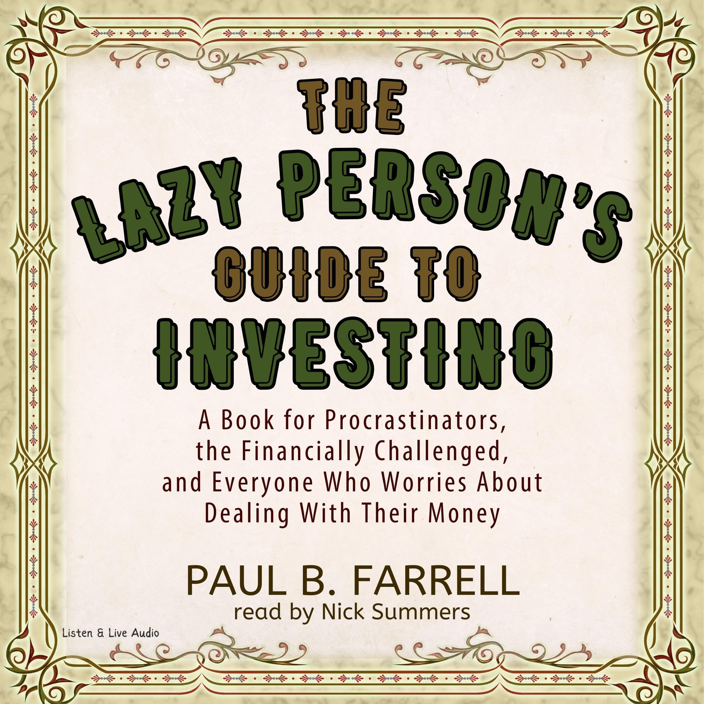 Cover art for The Lazy Person's Guide to Investing