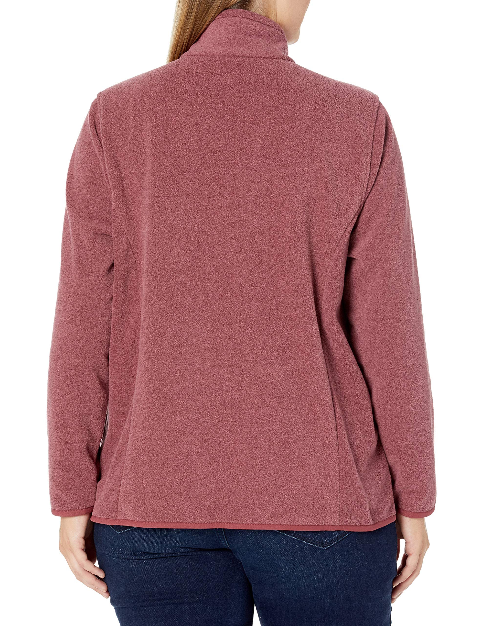 Amazon Essentials Women's Classic-Fit Long-Sleeve Full-Zip Polar Soft Fleece Jacket