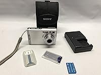 Vista 2 de Sony Cybershot DSCW80 7.2MP Digital Camera with 3x Optical Zoom and Super Steady Shot (Silver) (OLD MODEL)