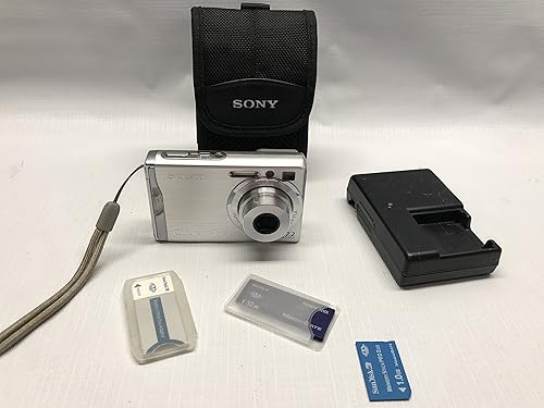 Miniatura 2 de Sony Cybershot DSCW80 7.2MP Cámara digital con zoom óptico 3x y disparo súper constante (plateado) (Modelo antiguo)