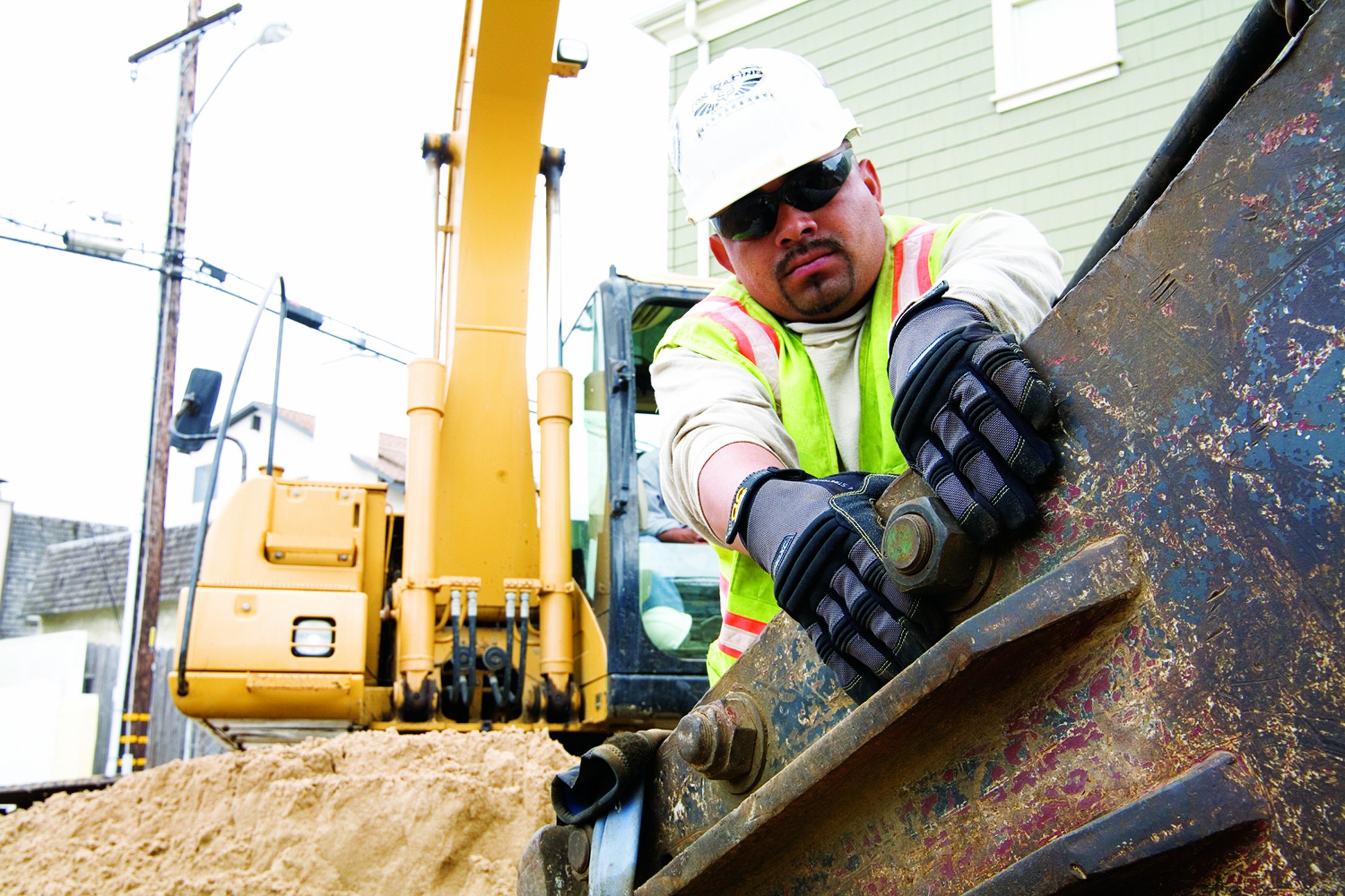 CLC Custom Leathercraft 151X Tradesman XtraCoverage Flex Grip Work Gloves, Extra Large