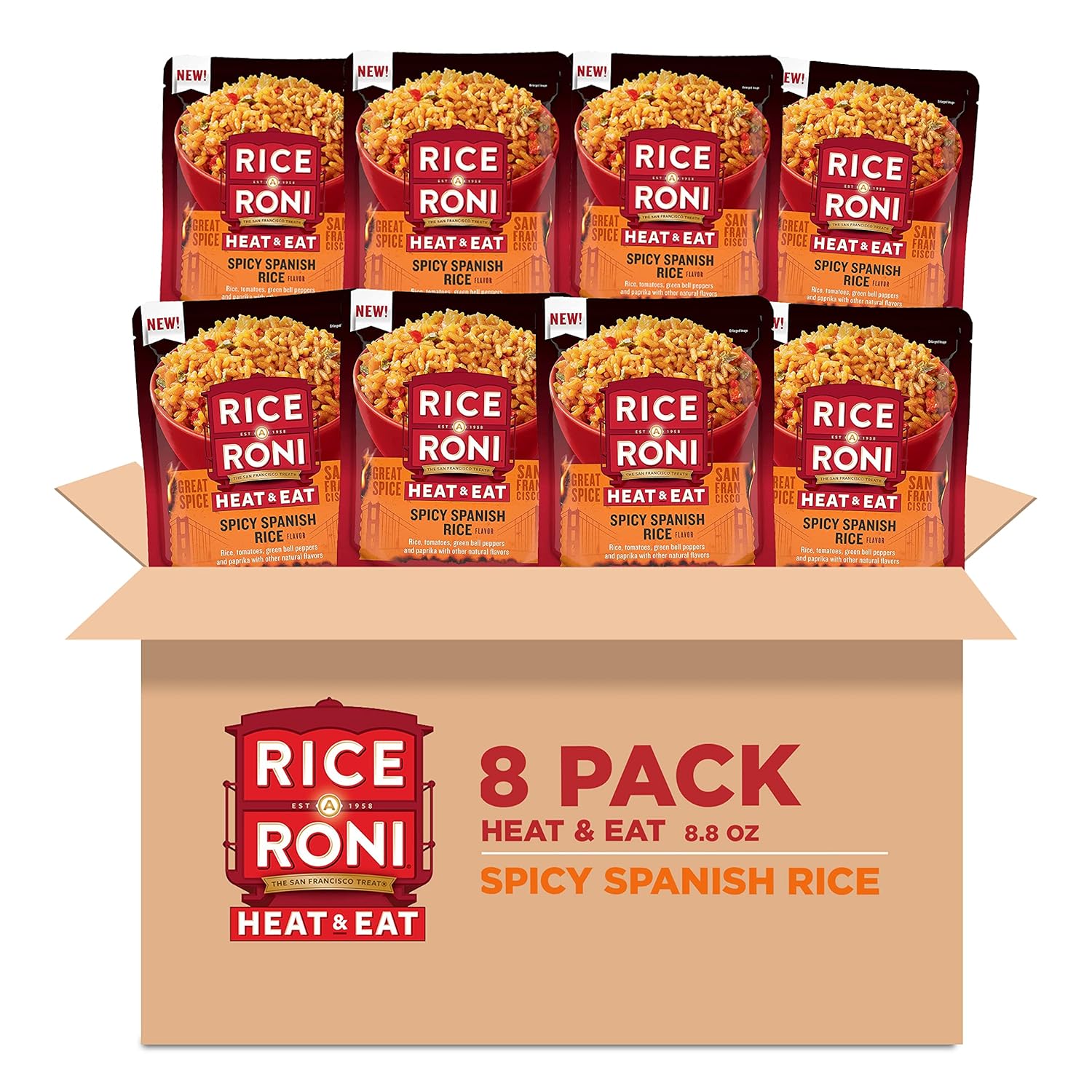 RiceARoni Heat & Eat Rice, Microwave Rice, Quick Cook