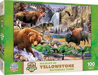 MasterPieces 100 Piece Jigsaw Puzzle for Kids - Yellowstone National Park - 14