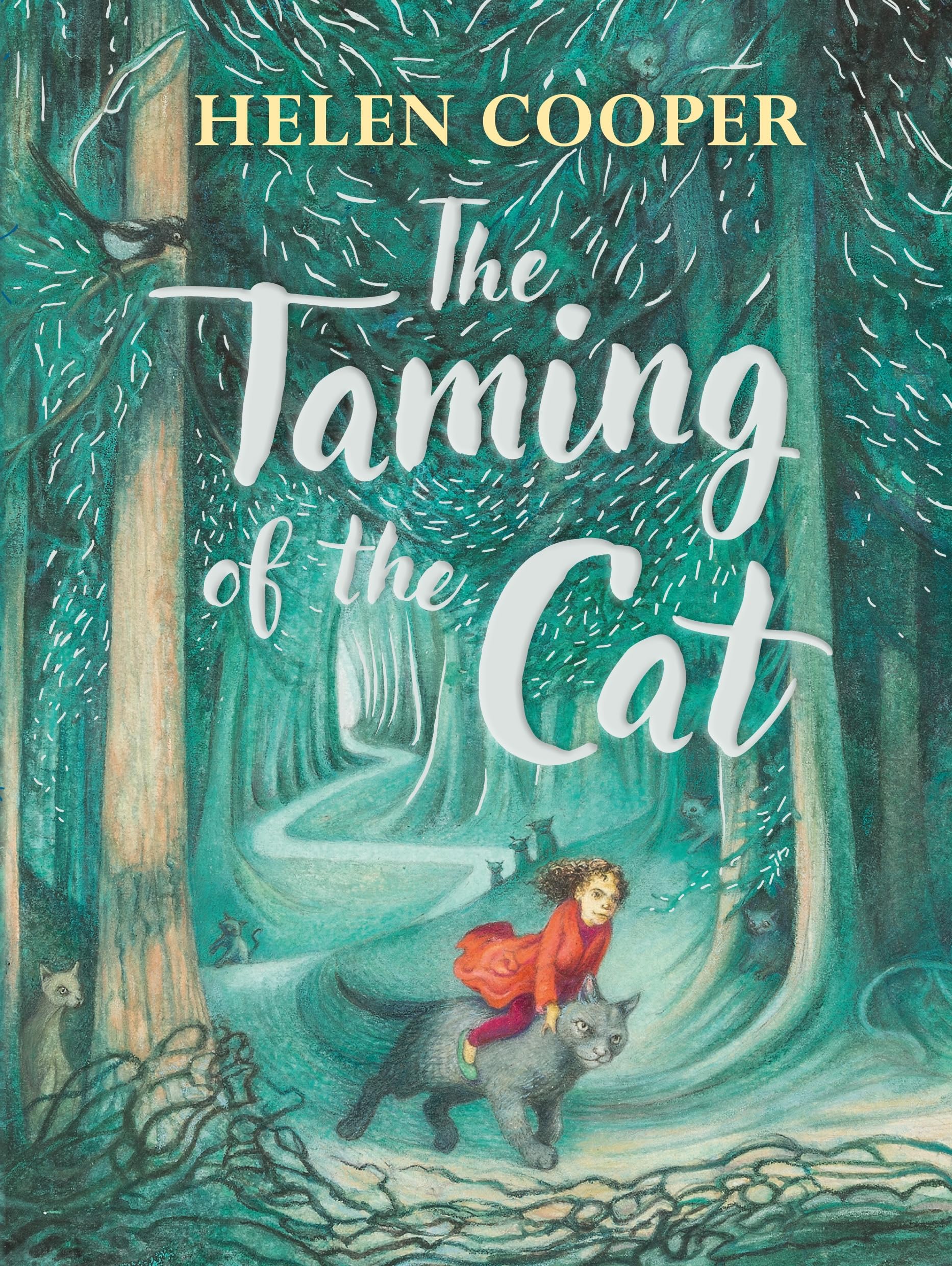 The Taming of the Cat by Helen Cooper SIGNED DOODLED 2023 UK 1/1 HB + PRINT
