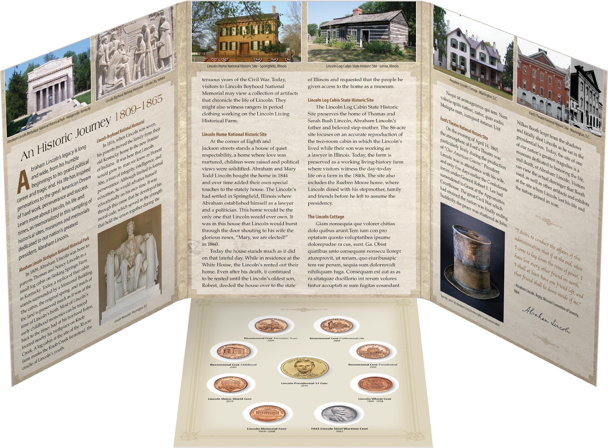 Abraham Lincoln Legacy Coin Collection! Never to Be Minted Again! by DDW