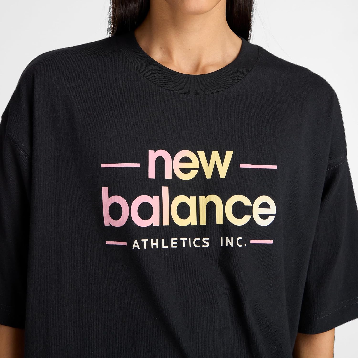 New Balance Womens Reimagined Oversized T-Shirt - Image 3