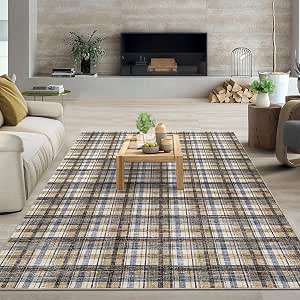LUXLOOM Washable Rug 9x12 Area Rug for Living Room Modern Bedroom Rug ...