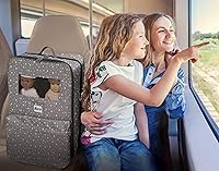 Vista 5 de Badger Basket Pack Pretty Double Doll Carrier Set para muñecas de 18 pulgadas con sacos de dormir y accesorios - Estrellas grises