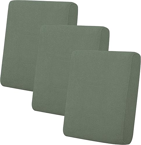Miniatura 51 de Easy-Going - Funda de cojín elástica para sofá, funda de cojín protectora para asiento de sofá, suave, flexible con parte inferior elástica (cojín