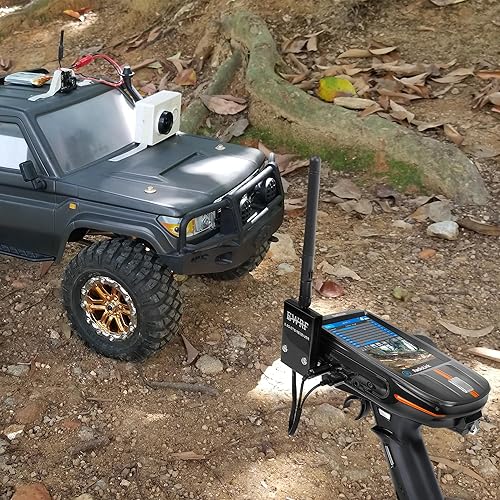 Miniatura 2 de Radiolink 5.8G 48CH Receptor inalámbrico de transmisión de imagen para pantalla de transmisor RC8X, compatible con teléfono y tableta Android,