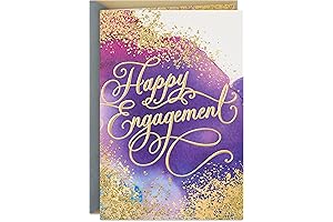 Hallmark Engagement Card: Congratulate the Couple with Joyous Wishes